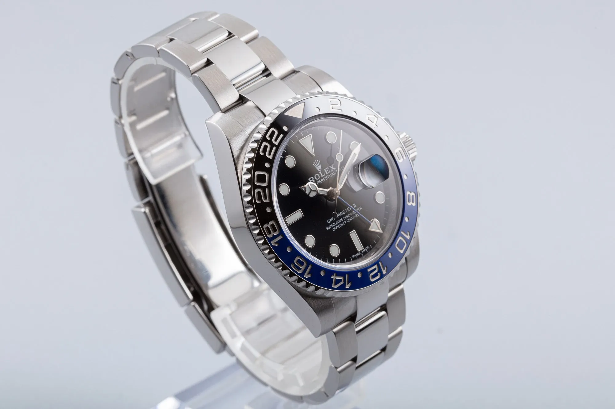 2017 Rolex GMT-Master II 116710BLNR "Batman" with Box & Card