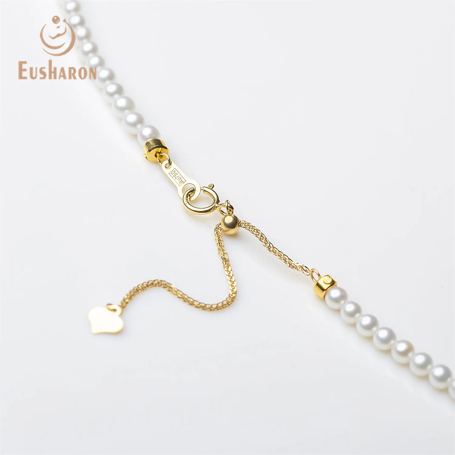 3-3.5mm AAA White Freshwater AK Pearl Necklace