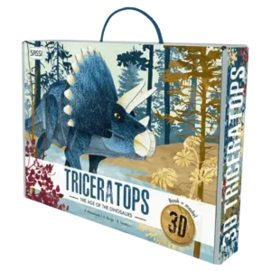 3D Book & Model - The Age of Dinosaurs, Triceratops