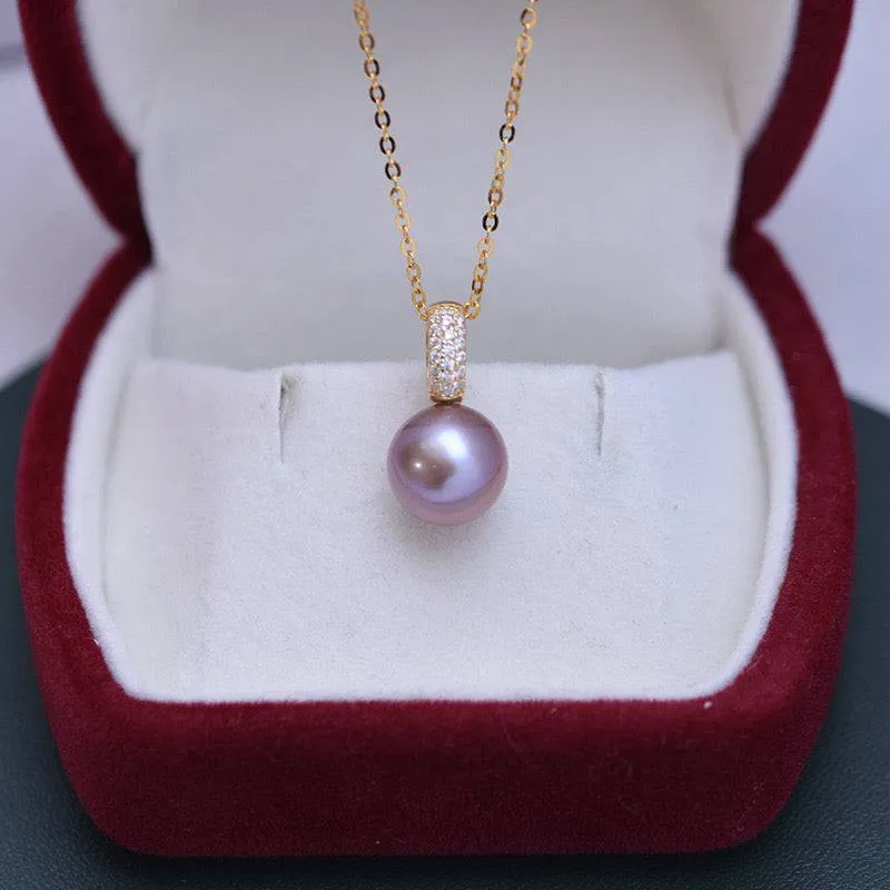 9-10mm Freshwater Pearl & Anouk Necklace