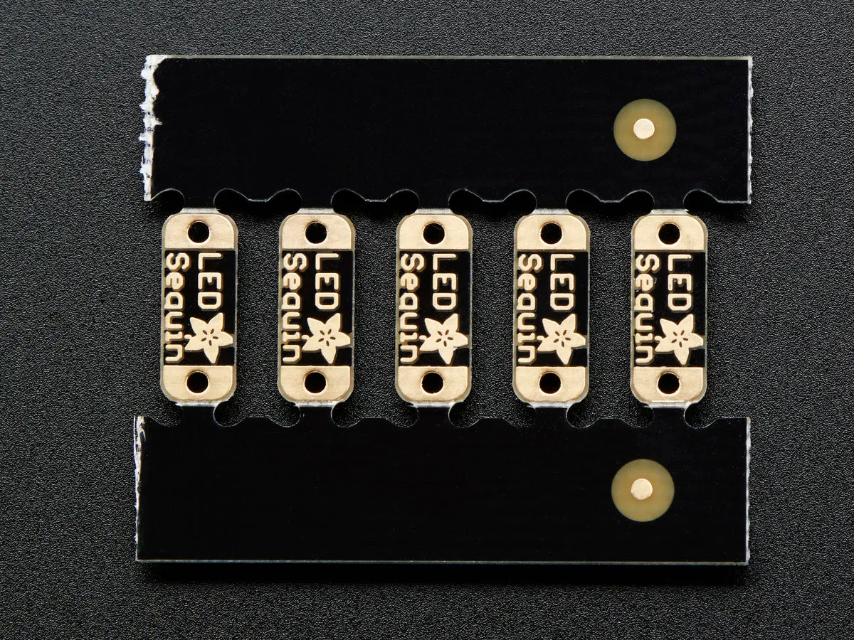Adafruit LED Sequins - Rose Pink - Pack of 5