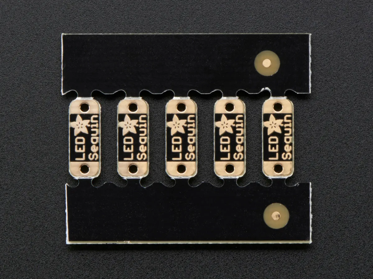 Adafruit LED Sequins - Royal Blue - Pack of 5