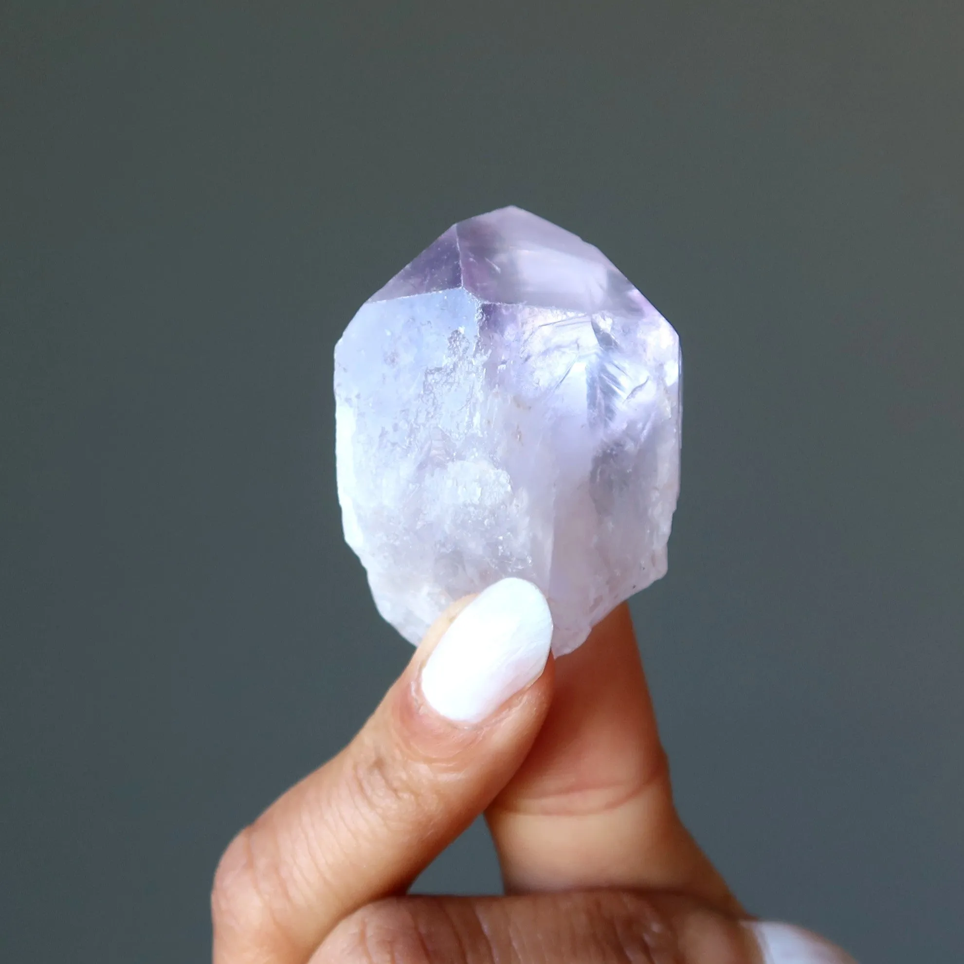 Amethyst Raw Crystal Set Double Dream Points