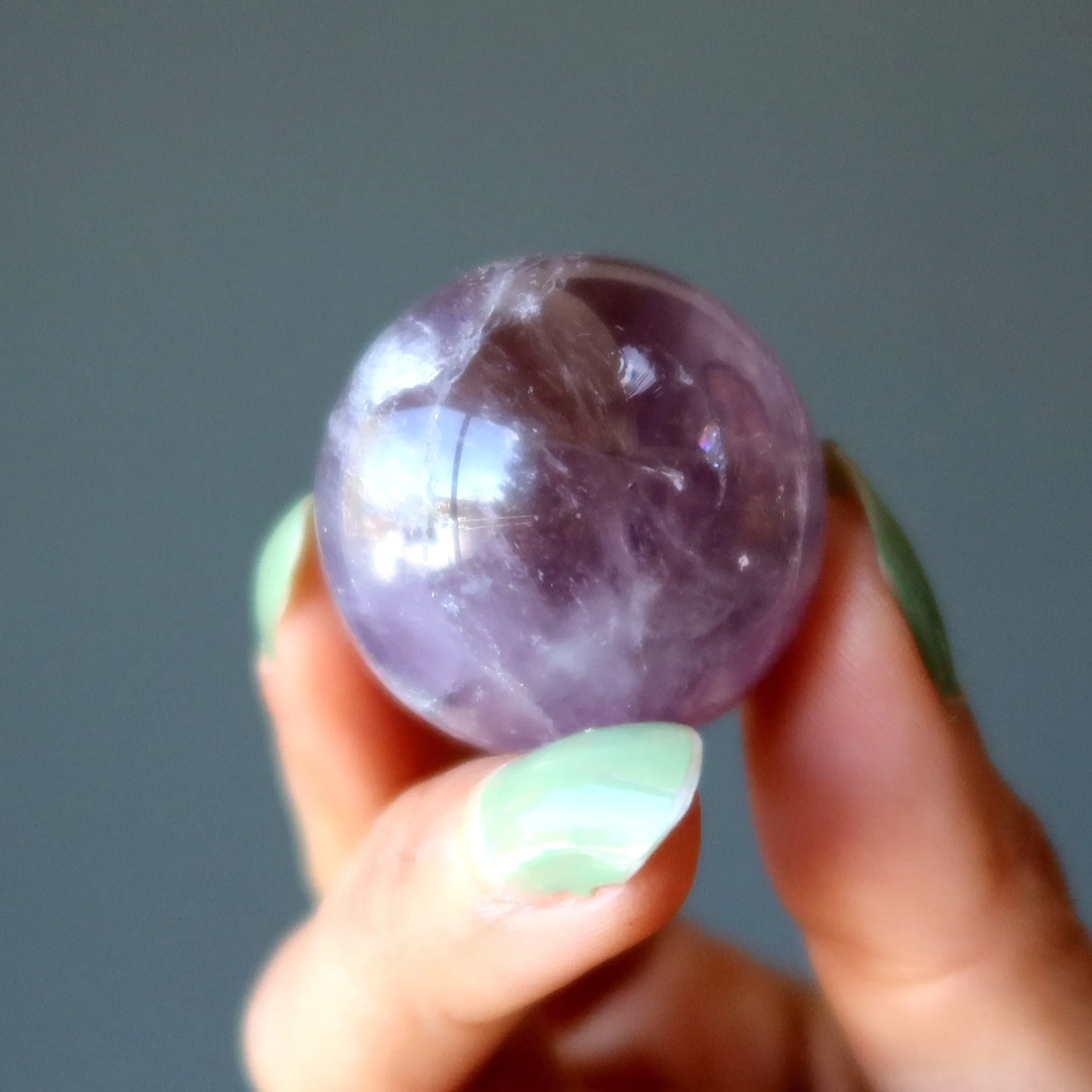 Ametrine Sphere Amethyst Citrine Crystal Ball