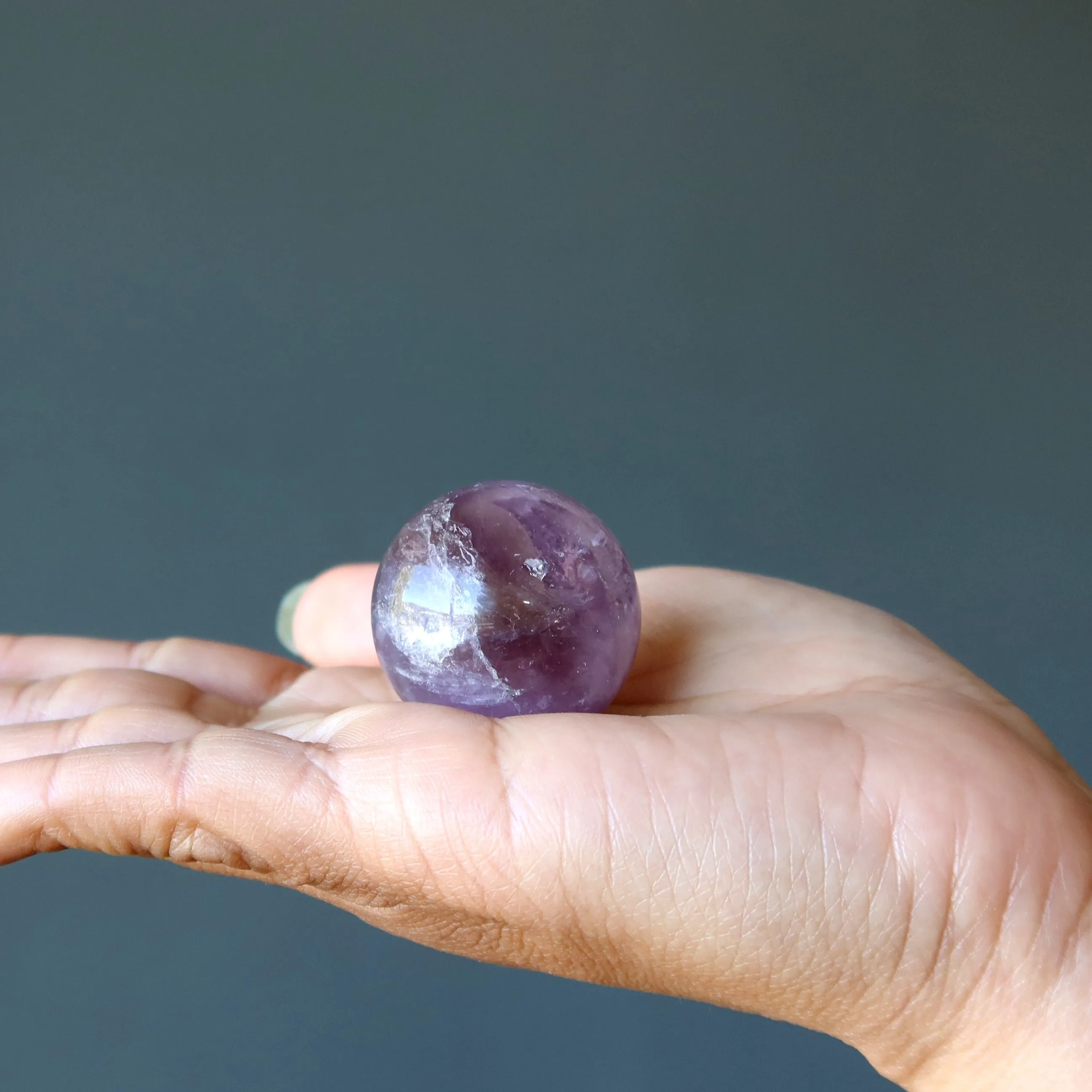 Ametrine Sphere Amethyst Citrine Crystal Ball