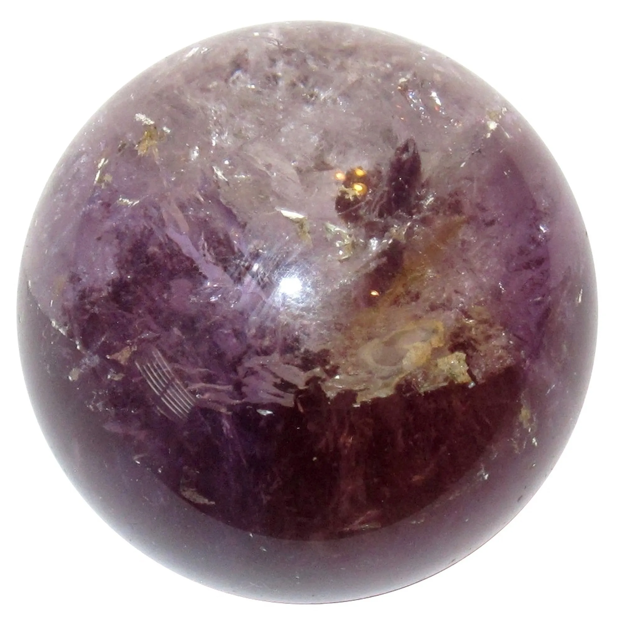 Ametrine Sphere Amethyst Citrine Crystal Ball