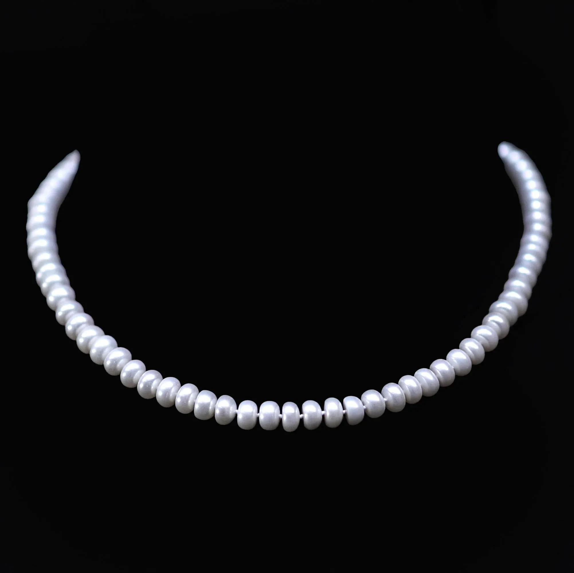 Antiago Natural Freshwater Pearls Strand Necklace