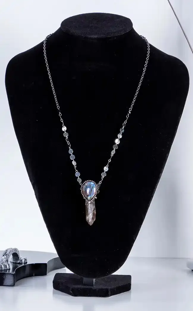 Astrophilia Labradorite Quartz Necklace
