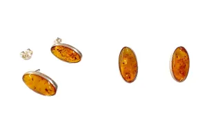 Baltic Amber Gemstone Earrings #3