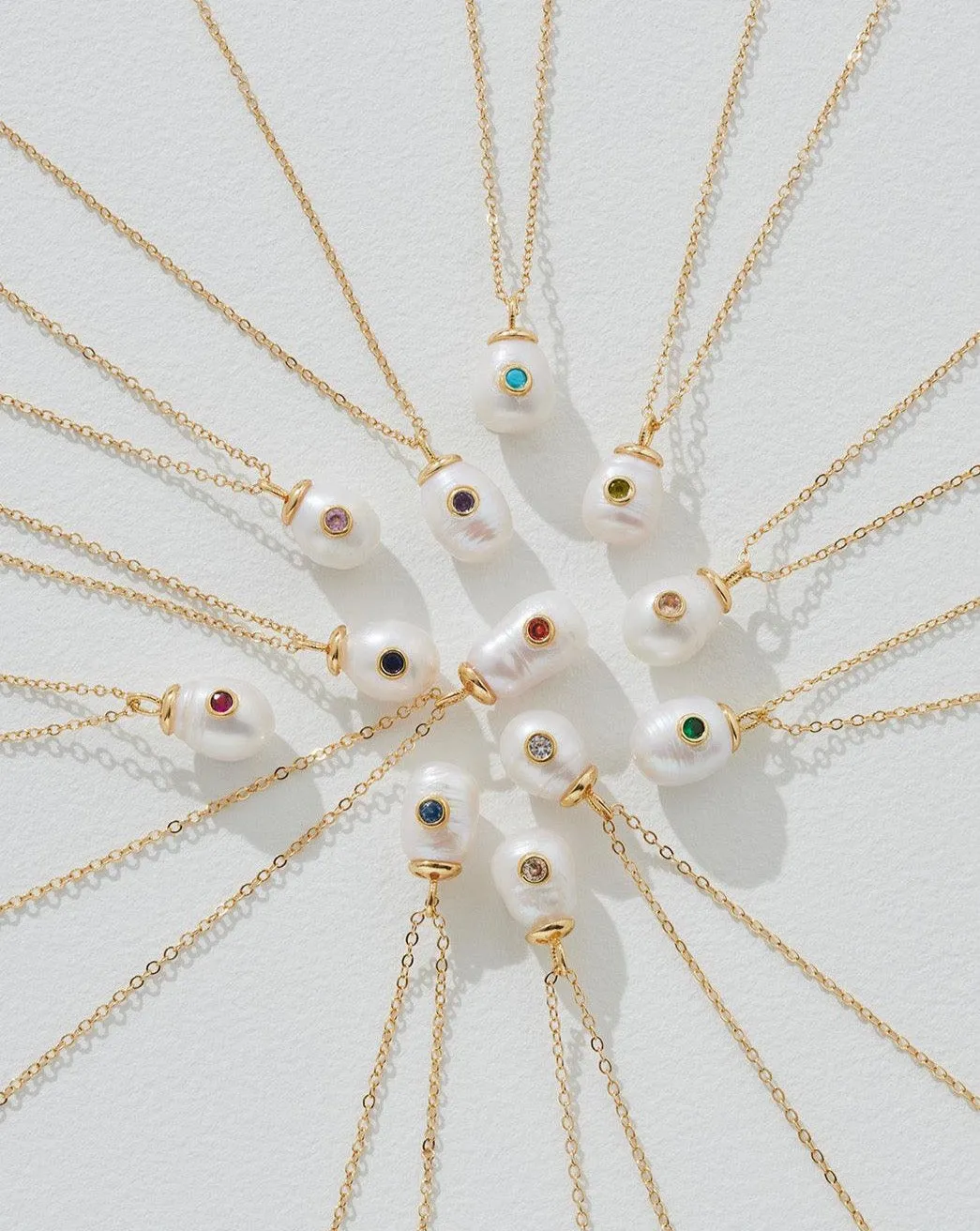 Birthstone Pearl Pendant November