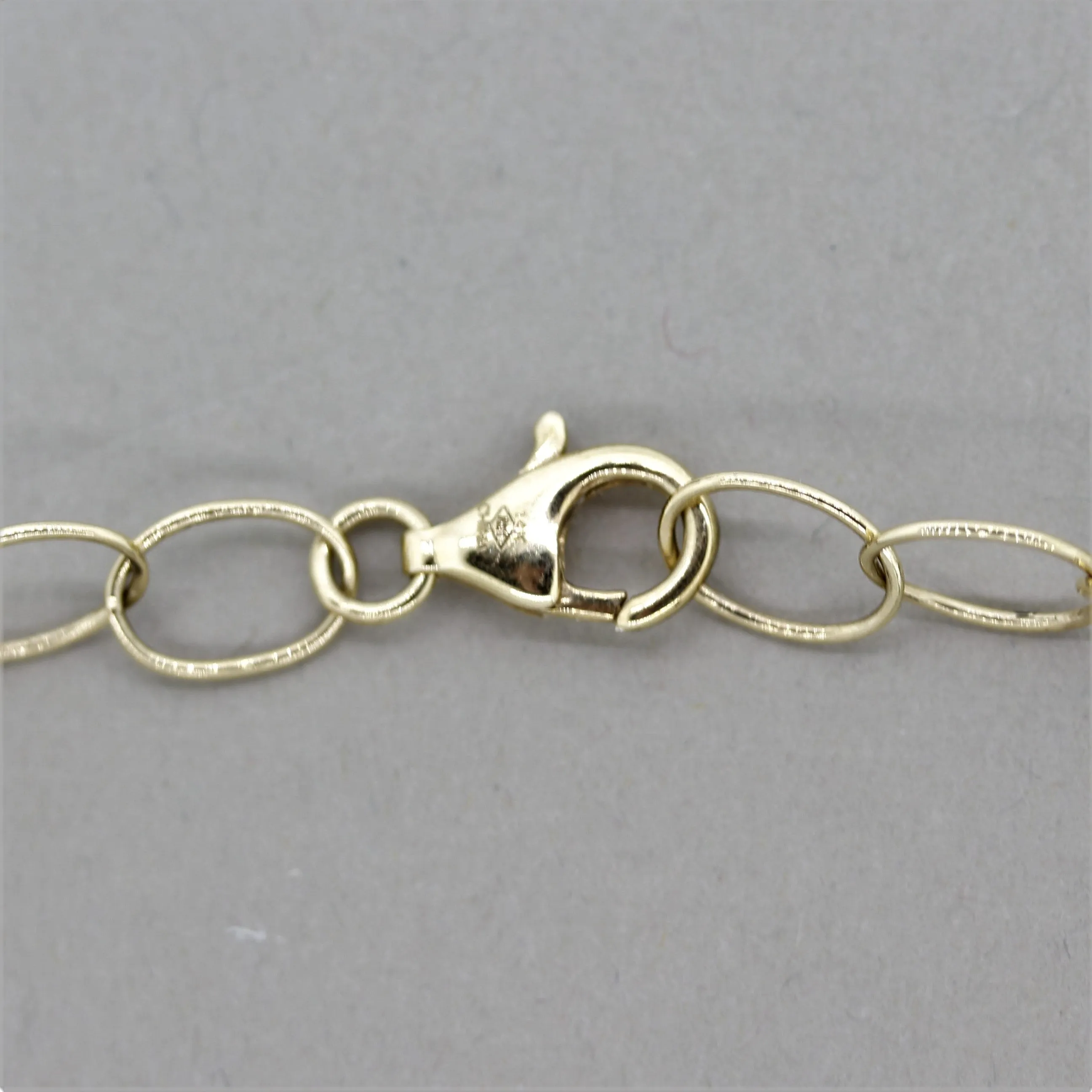 Black Onyx Gold Chain Necklace