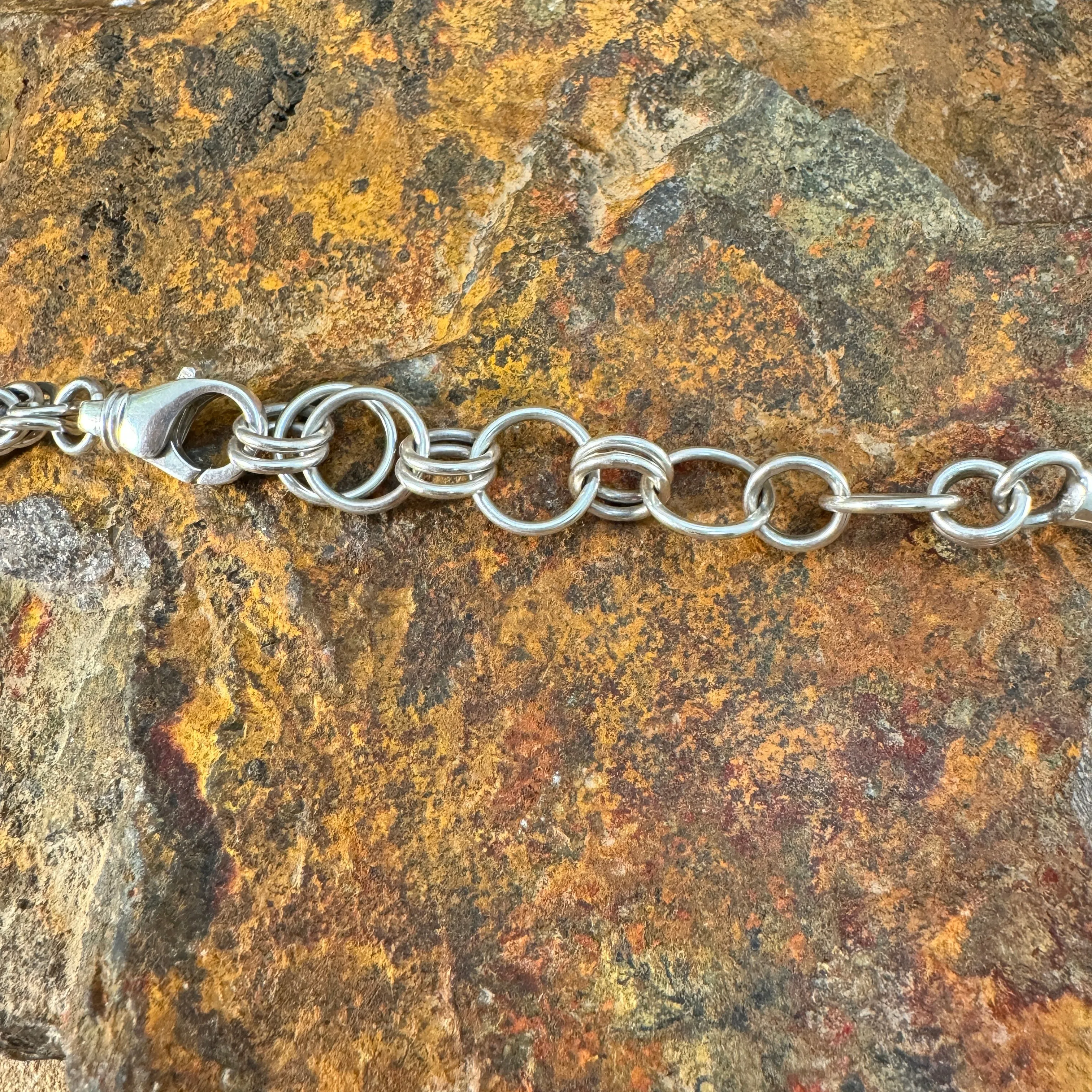 Black Onyx Sterling Silver Necklace by Artie Yellowhorse