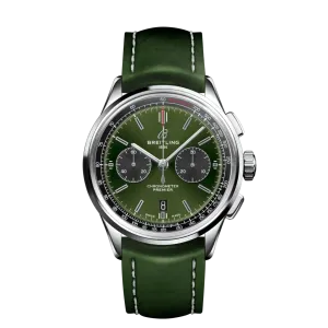 Breitling Premier B01 Chronograph 42 Bentley British Racing Green Leather