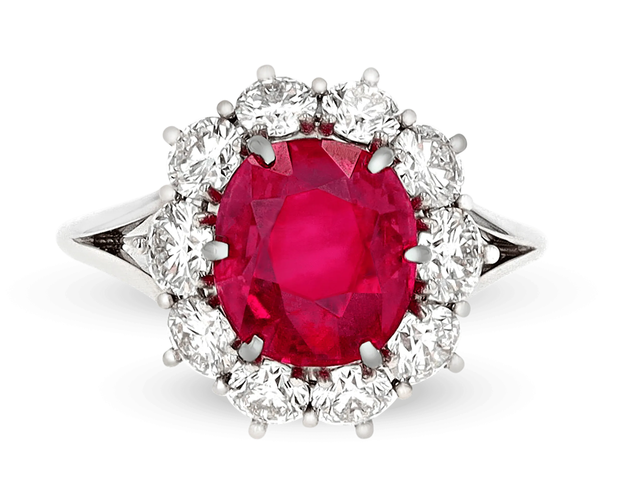 Burma Ruby Ring, 4.34 Carats