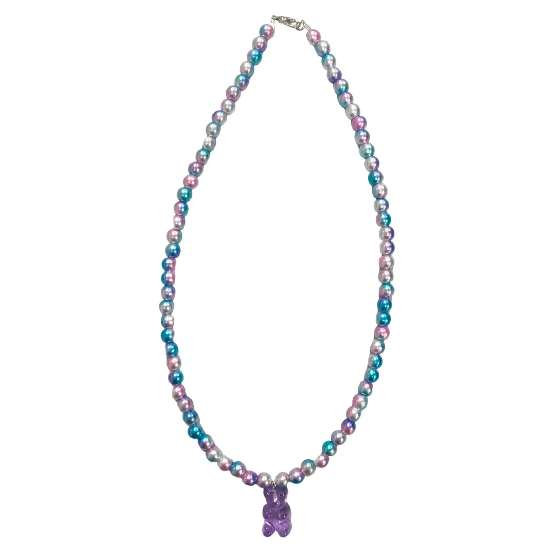 Candy Bear Beaded Necklace