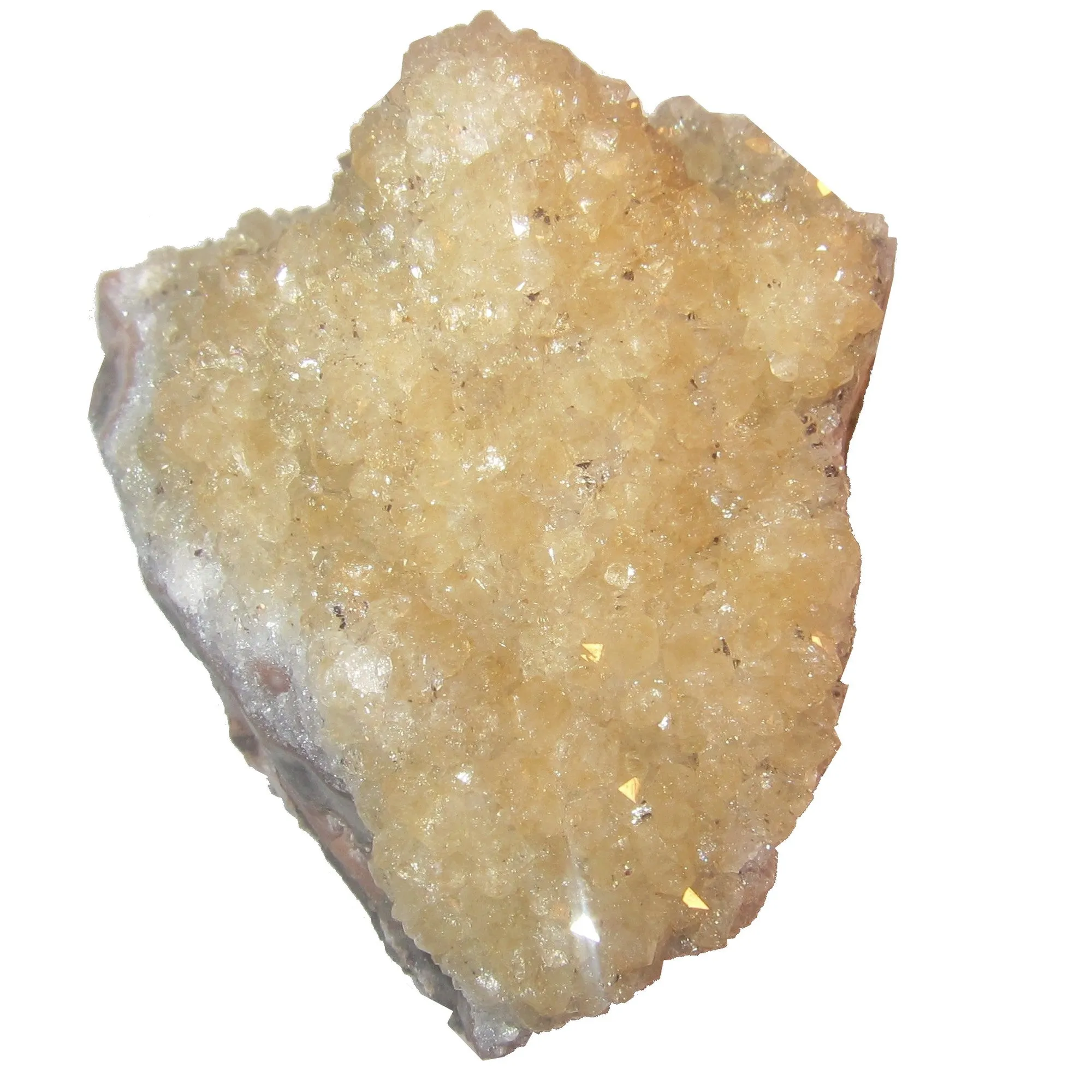 Citrine Cluster Lucky Sun Kissed Prosperity Yellow Stone