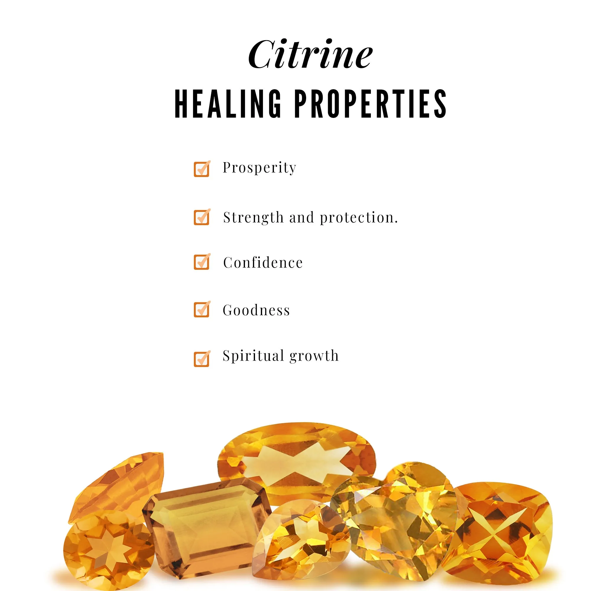 Citrine Designer Teardrop Ring Set with Moissanite Halo