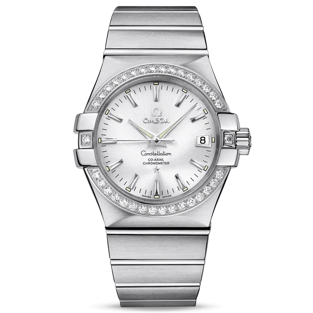 Constellation Co-Axial Date Diamonds 35mm