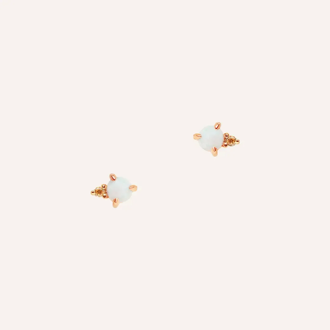 Cradle Created Opal Studs