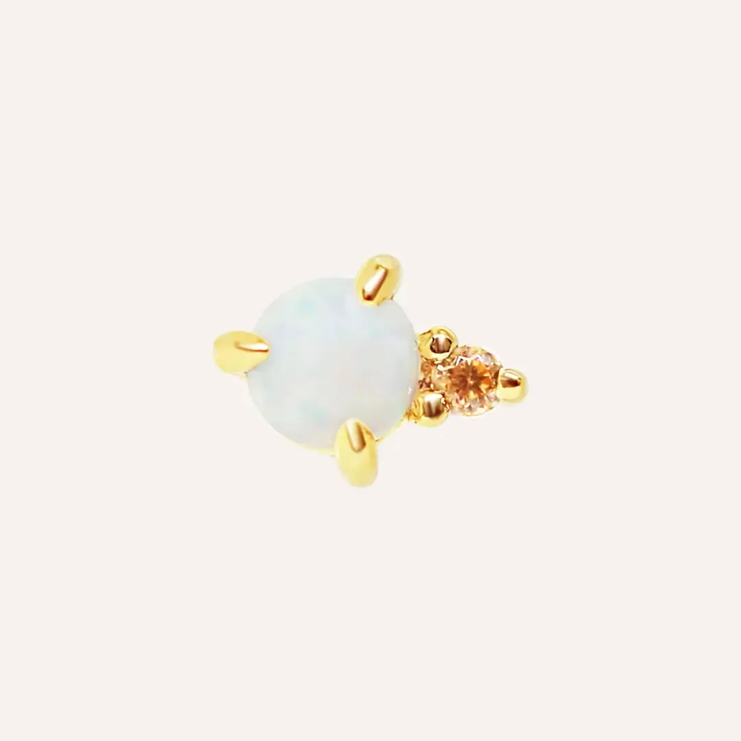 Cradle Created Opal Studs