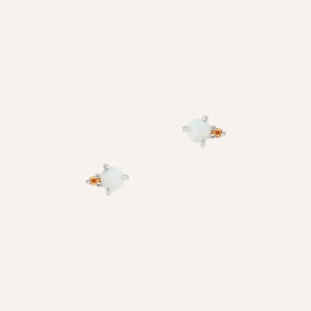 Cradle Created Opal Studs