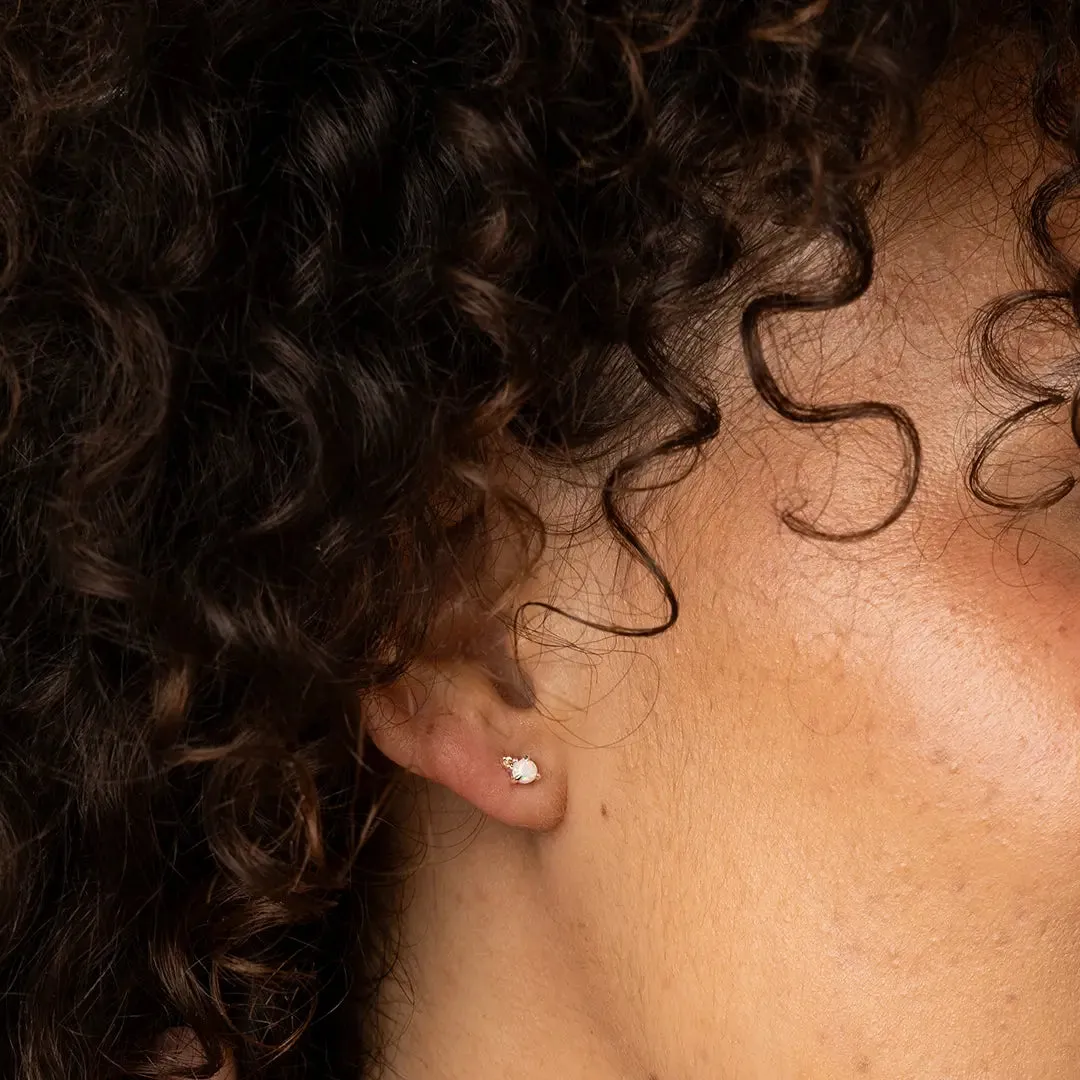 Cradle Created Opal Studs