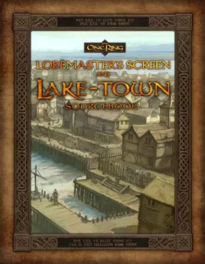 Cubicle 7 One Ring RPG 1004 Loremaster's Screen and Lake-Town Sourcebook