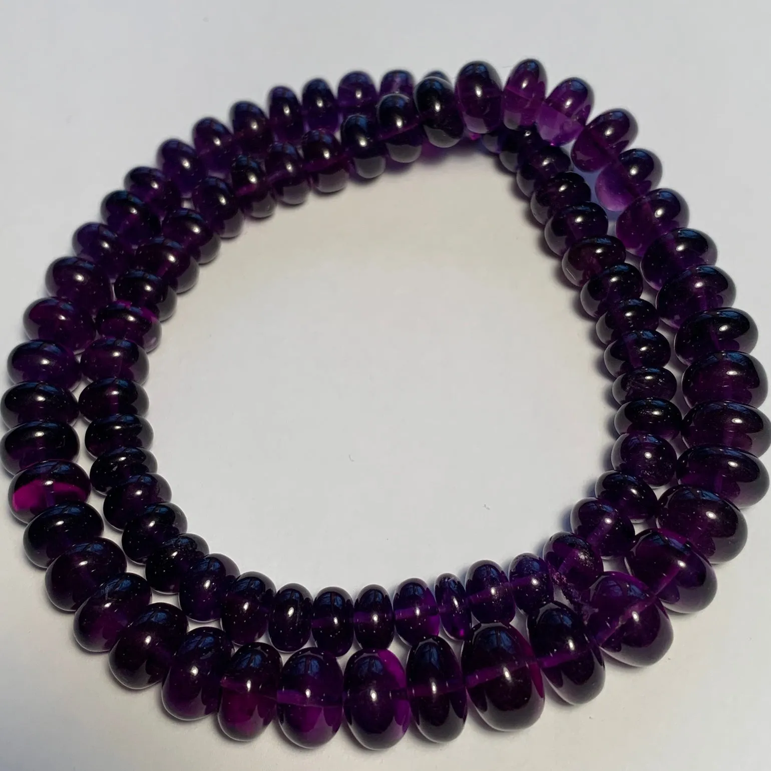 Dark Amethyst Graduated Strand