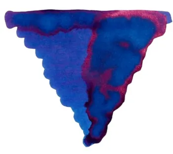 Diamine Ruby Blues Sheening Fountain Pen Ink
