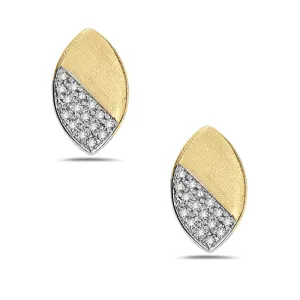 Diamond Pave Marquise Earrings
