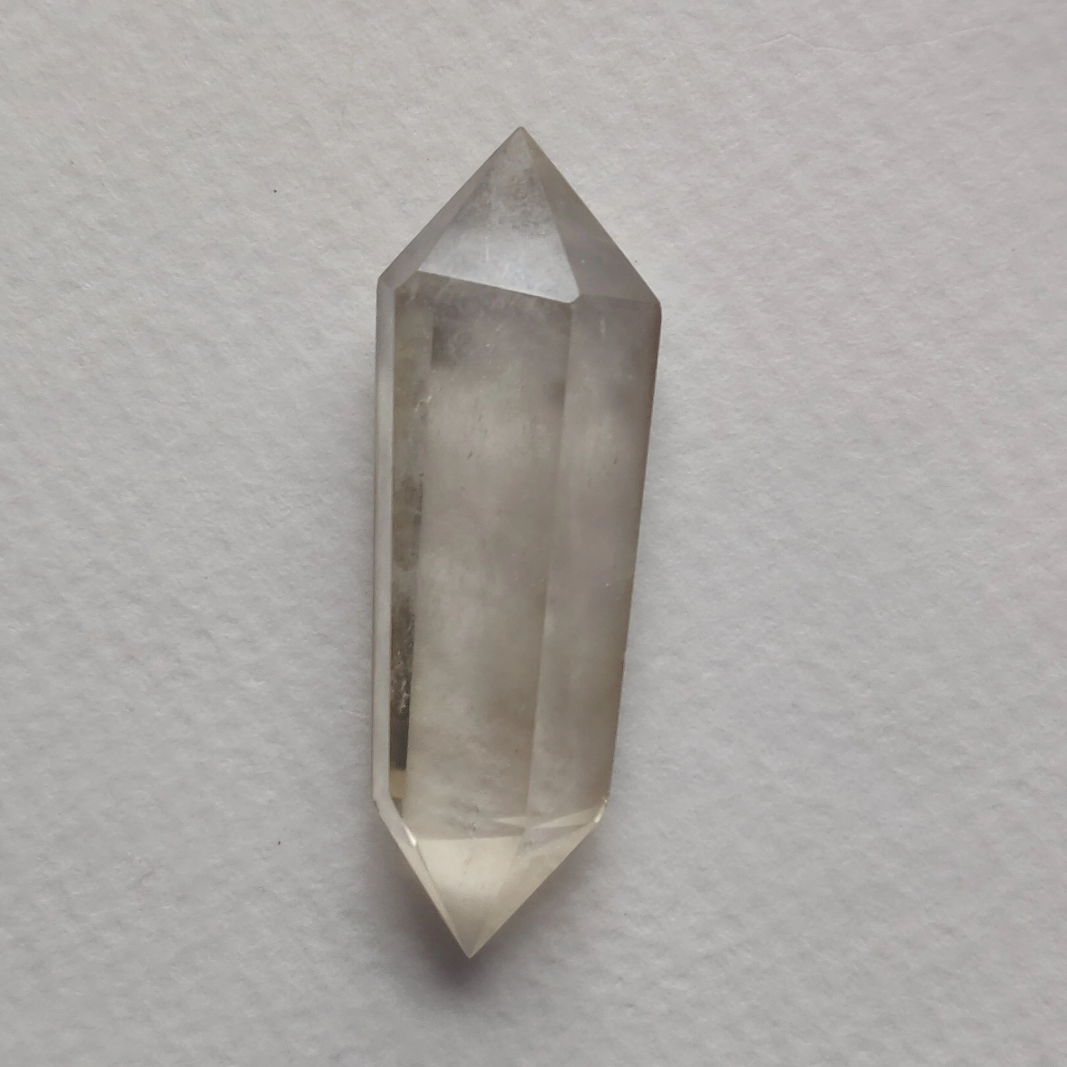 Double Terminated Citrine Point (#6)