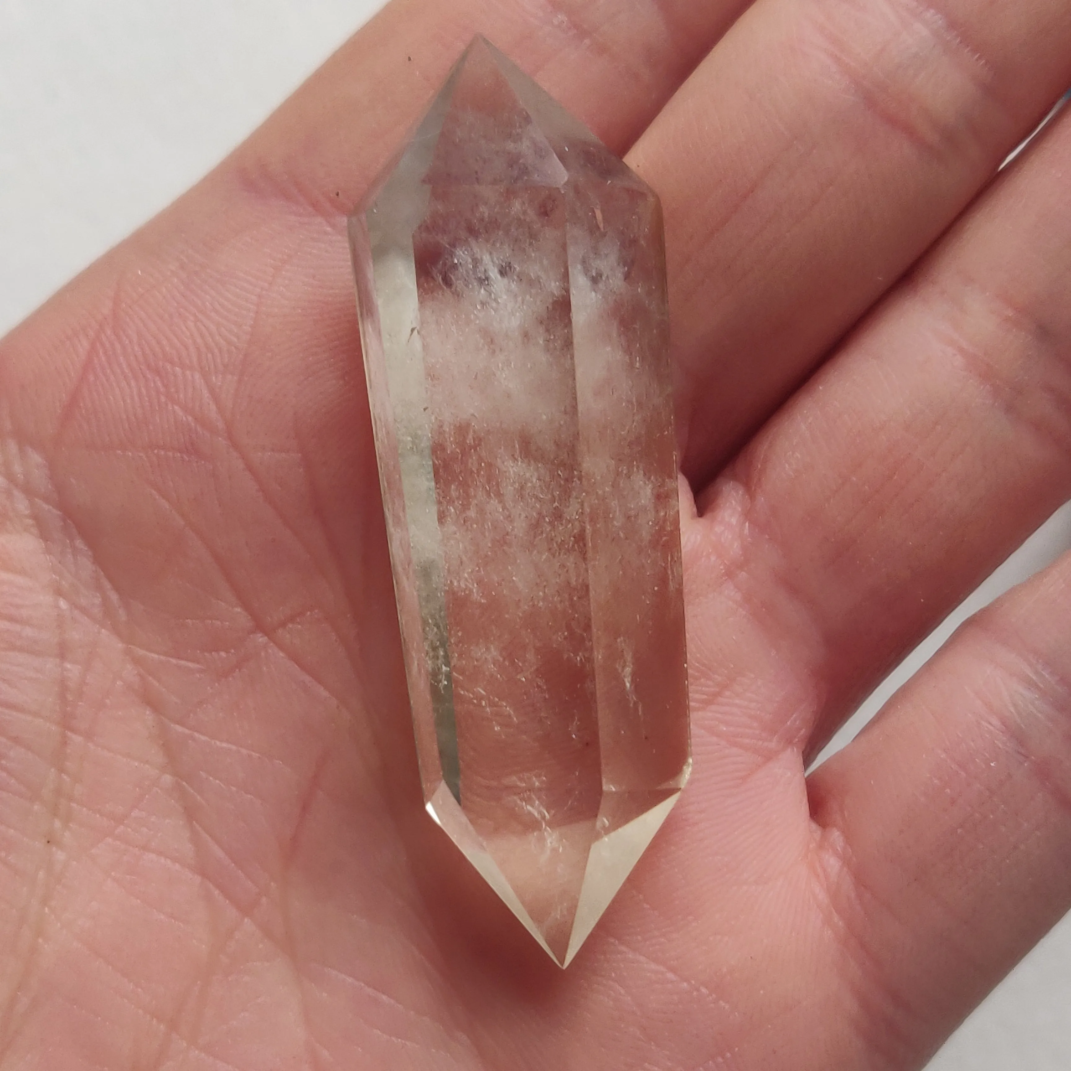 Double Terminated Citrine Point (#6)