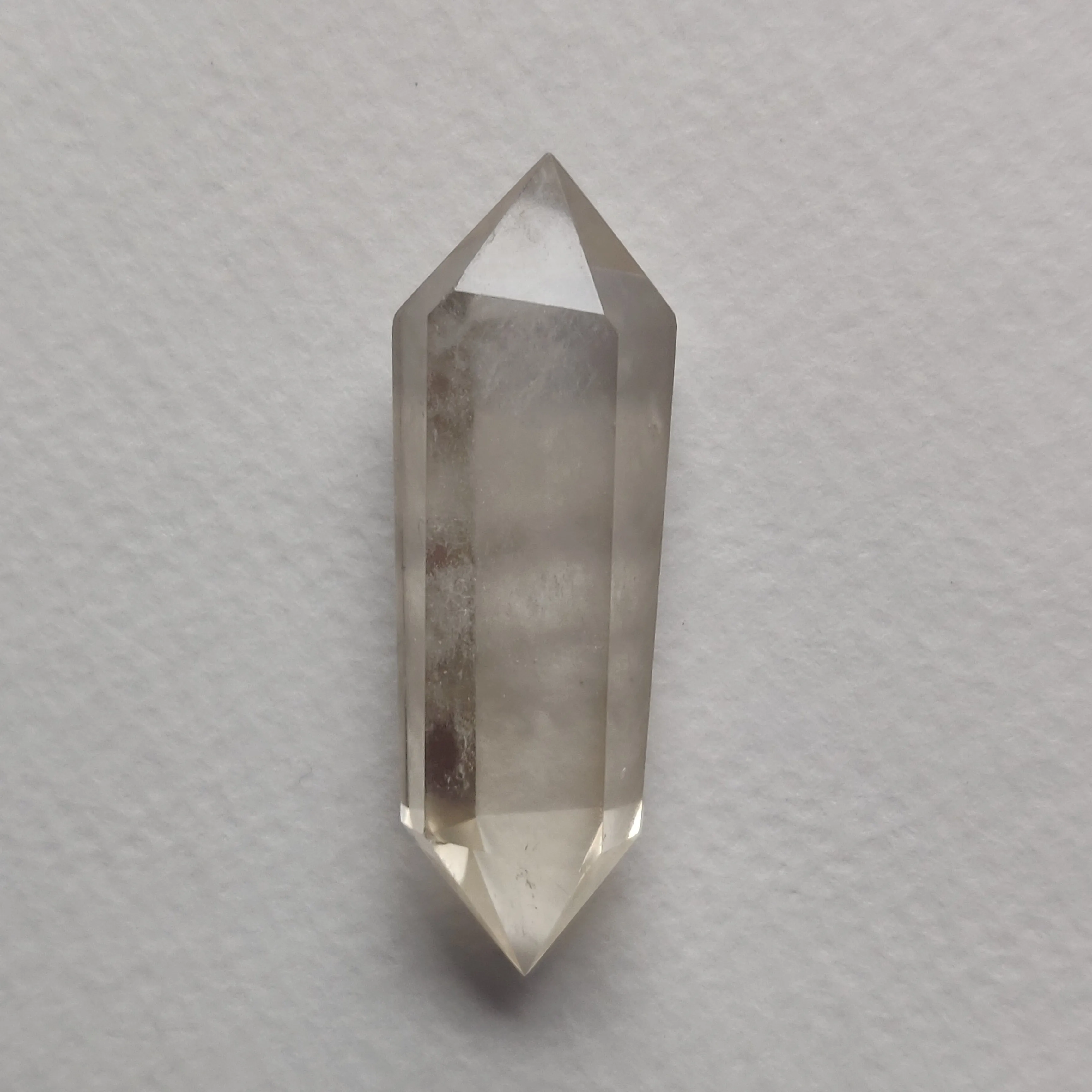 Double Terminated Citrine Point (#6)
