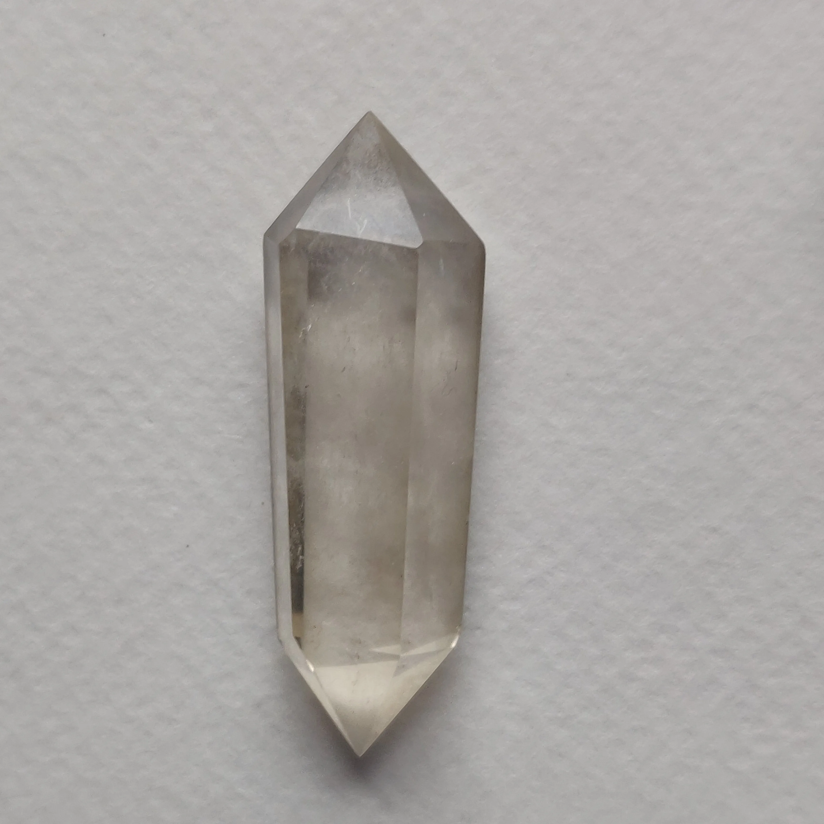 Double Terminated Citrine Point (#6)