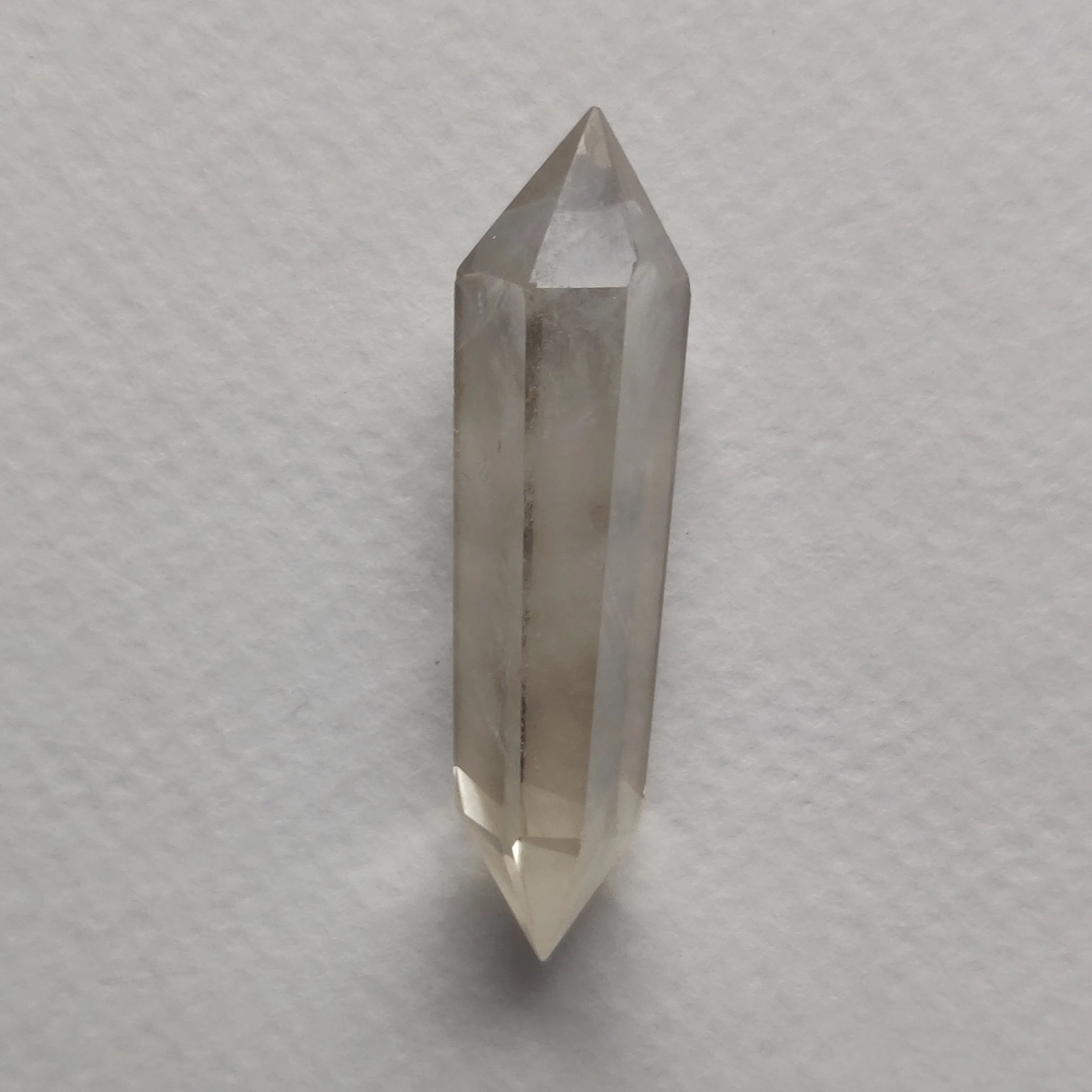 Double Terminated Citrine Point (#6)