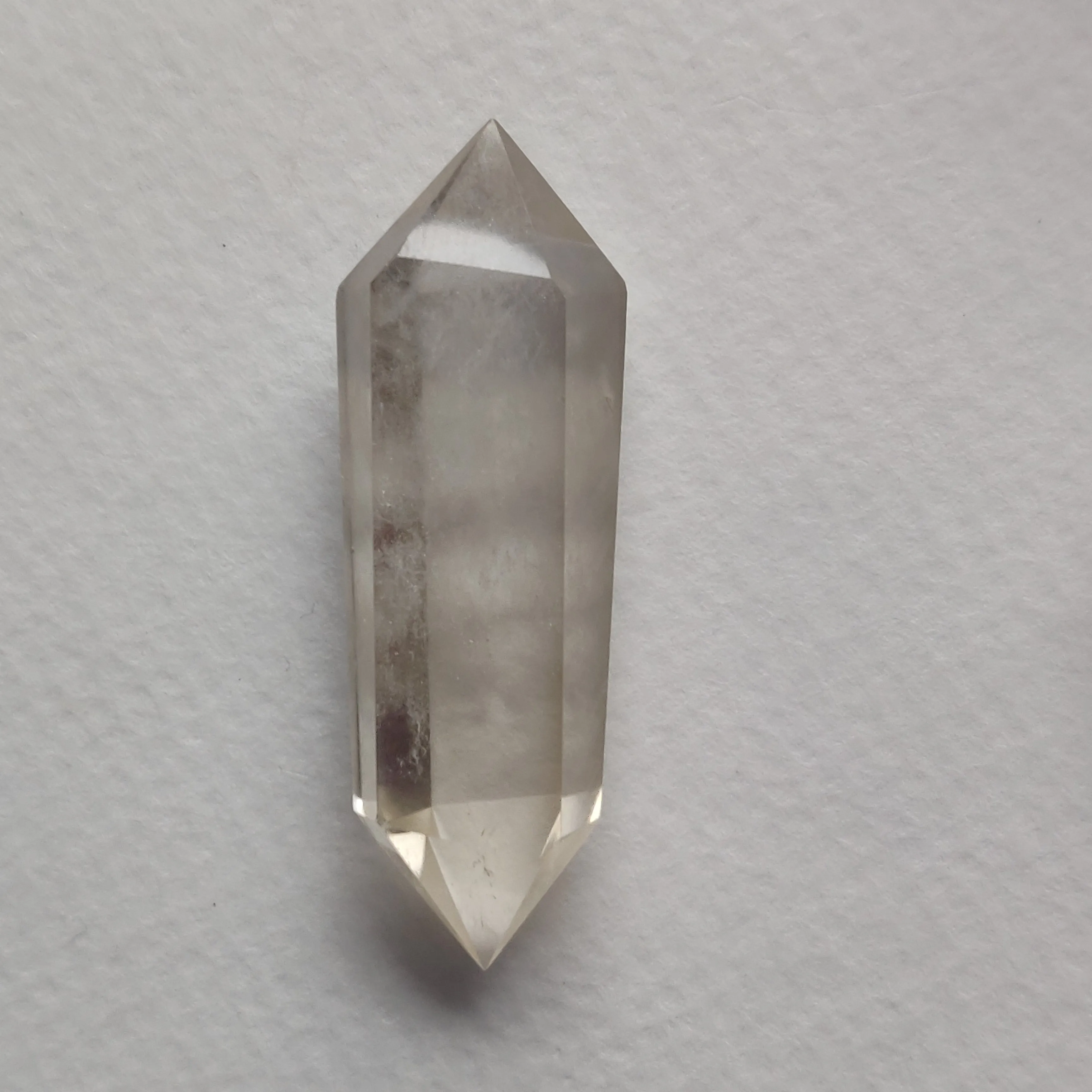 Double Terminated Citrine Point (#6)