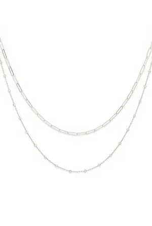 Fine Beaded Layering Necklace