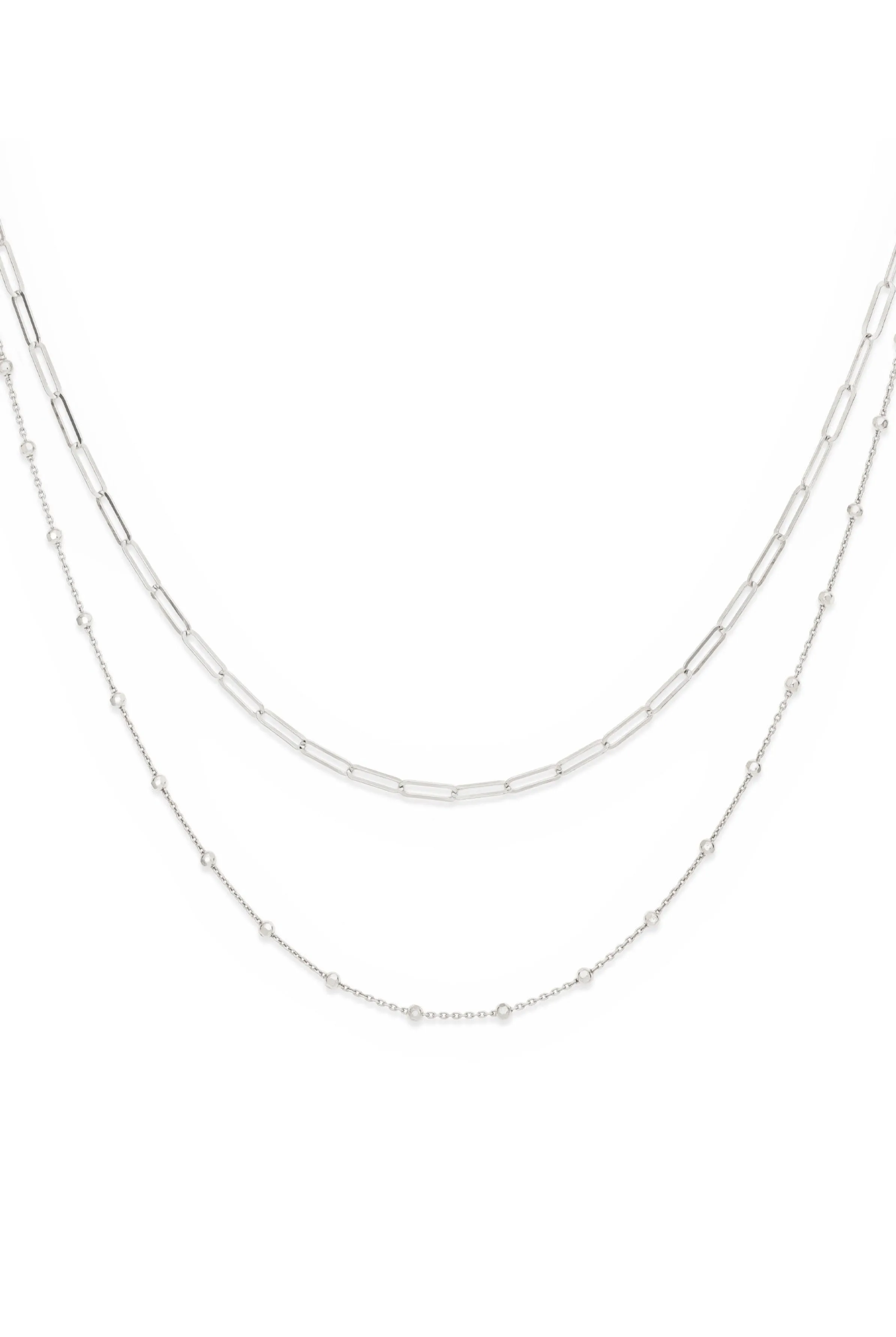 Fine Beaded Layering Necklace