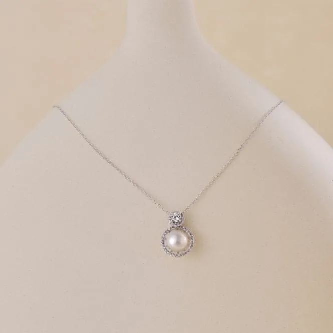 Fresh Water Pearl Dropper Necklace ERLN017
