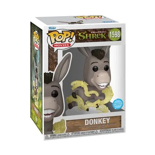 Funko POP Movies: DreamWorks 30th Anniversary Donkey Glitter