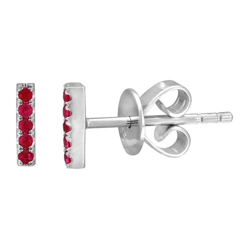Gold Bar Studs