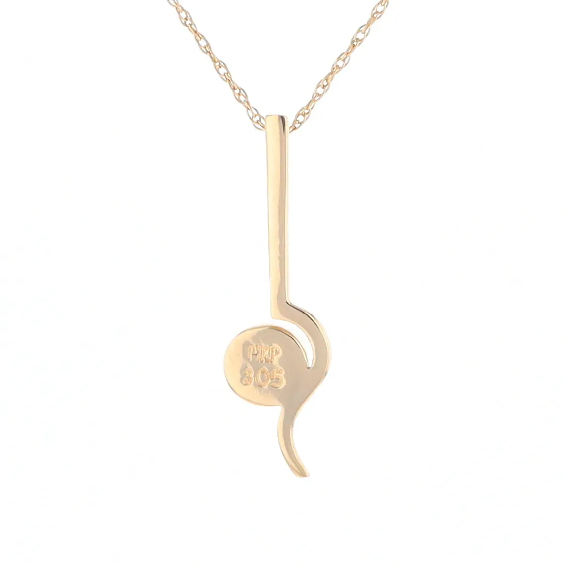 Gold Quartz Necklace Round Inlaid Curved Gold Bar Pendant
