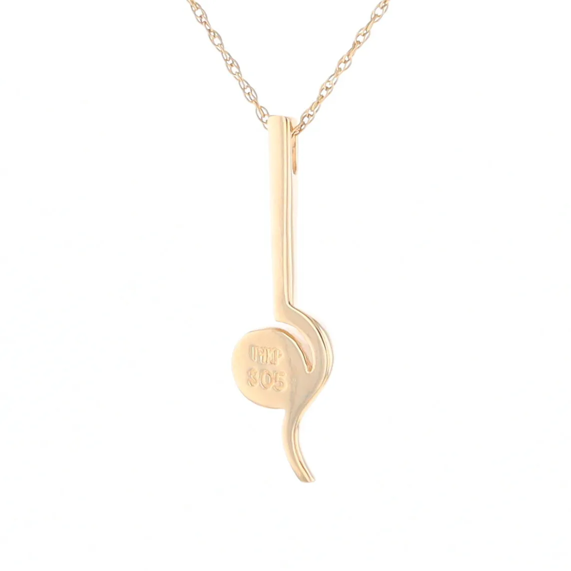 Gold Quartz Necklace Round Inlaid Curved Gold Bar Pendant