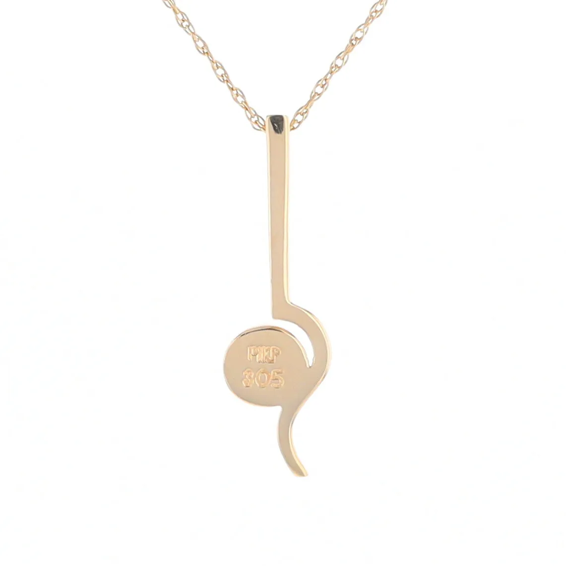Gold Quartz Necklace Round Inlaid Curved Gold Bar Pendant