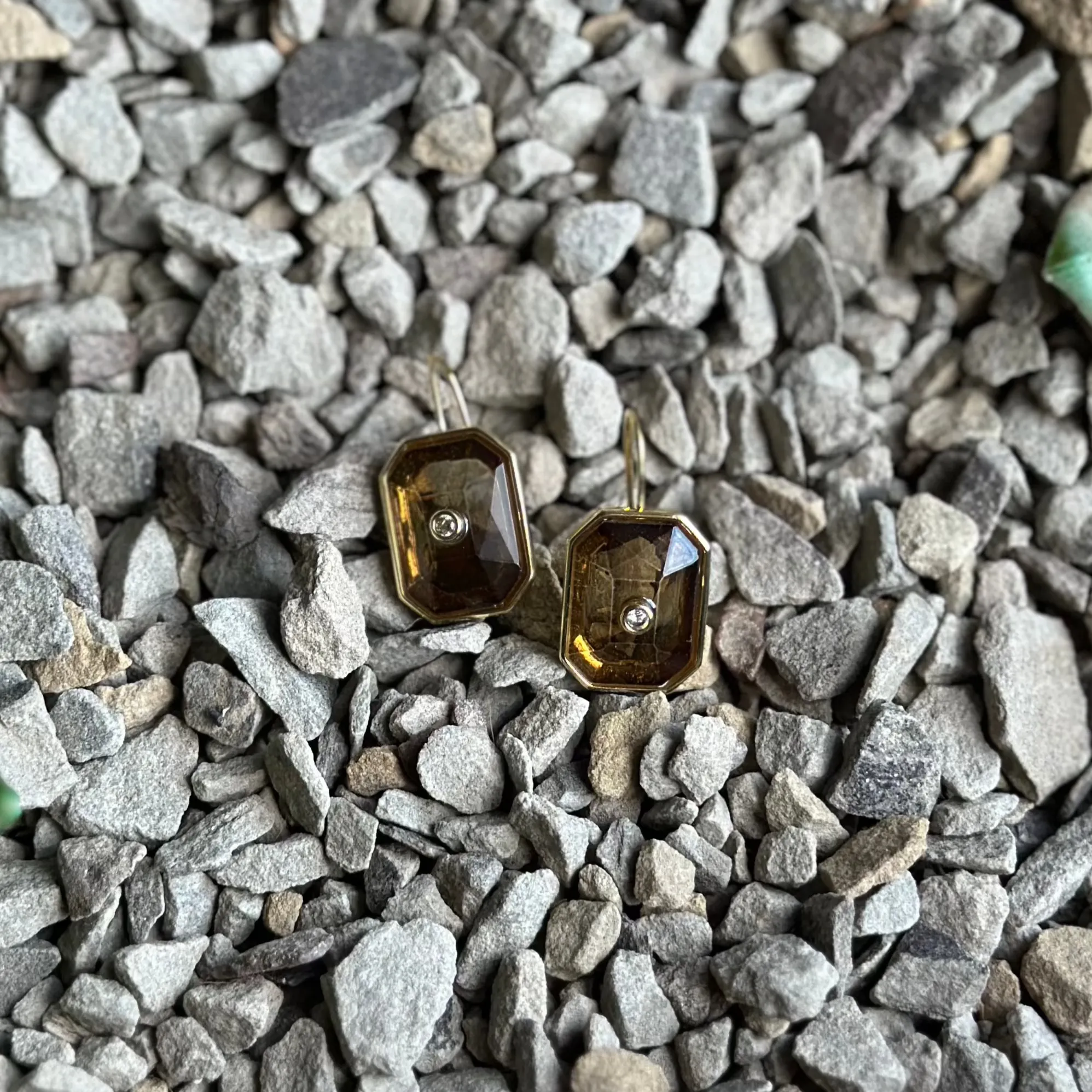 Grace Earring Amber
