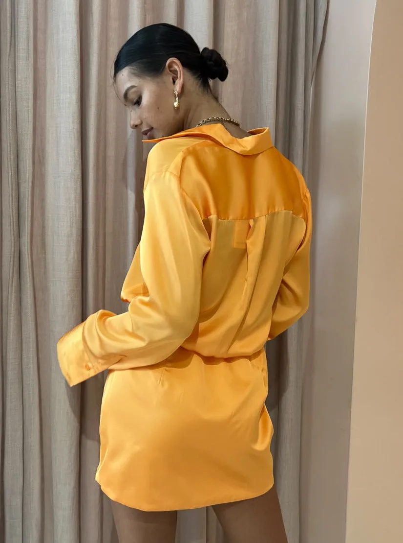 Hansen and Gretel Jerico Midi Shirt Dress in Mango