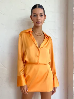 Hansen and Gretel Jerico Midi Shirt Dress in Mango