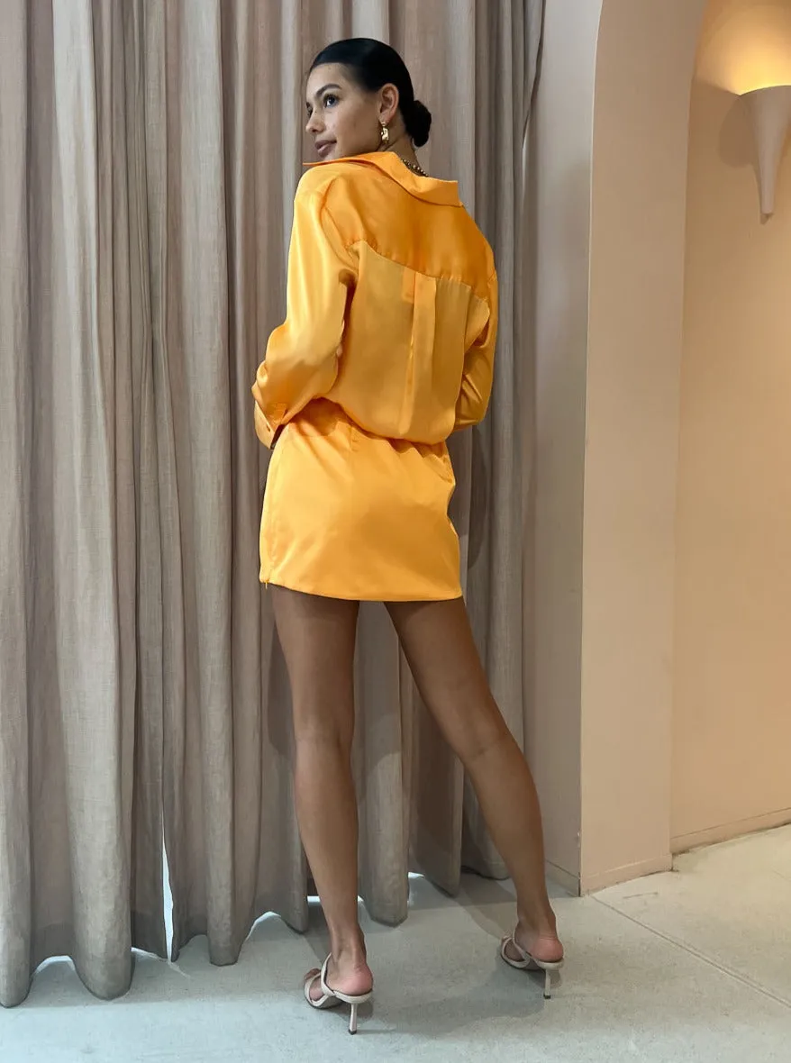 Hansen and Gretel Jerico Midi Shirt Dress in Mango