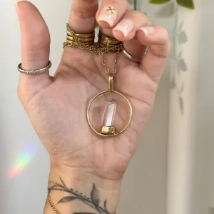 Her • Clear Quartz Necklace