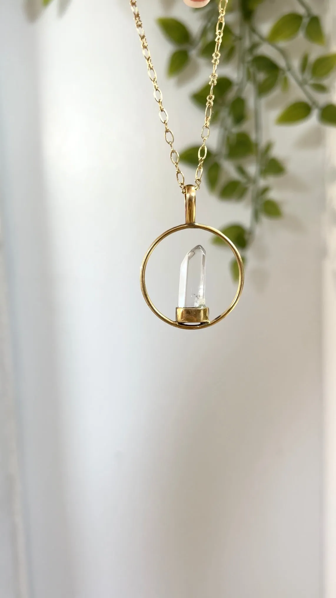 Her • Clear Quartz Necklace